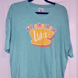 Gilmore Girls - Seafoam Green Confetti Tshirt (xl)